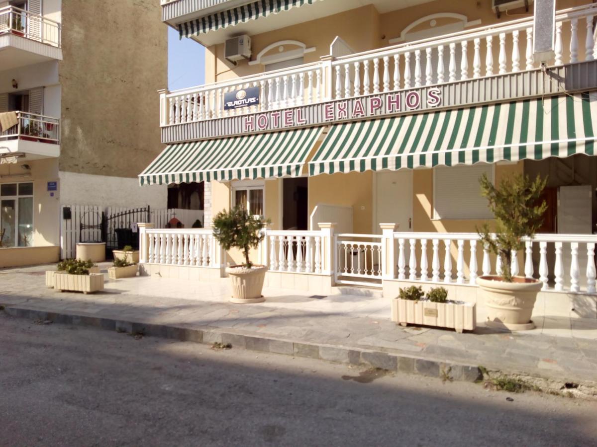 Hotel Exarhos Paralia Katerinis Bagian luar foto