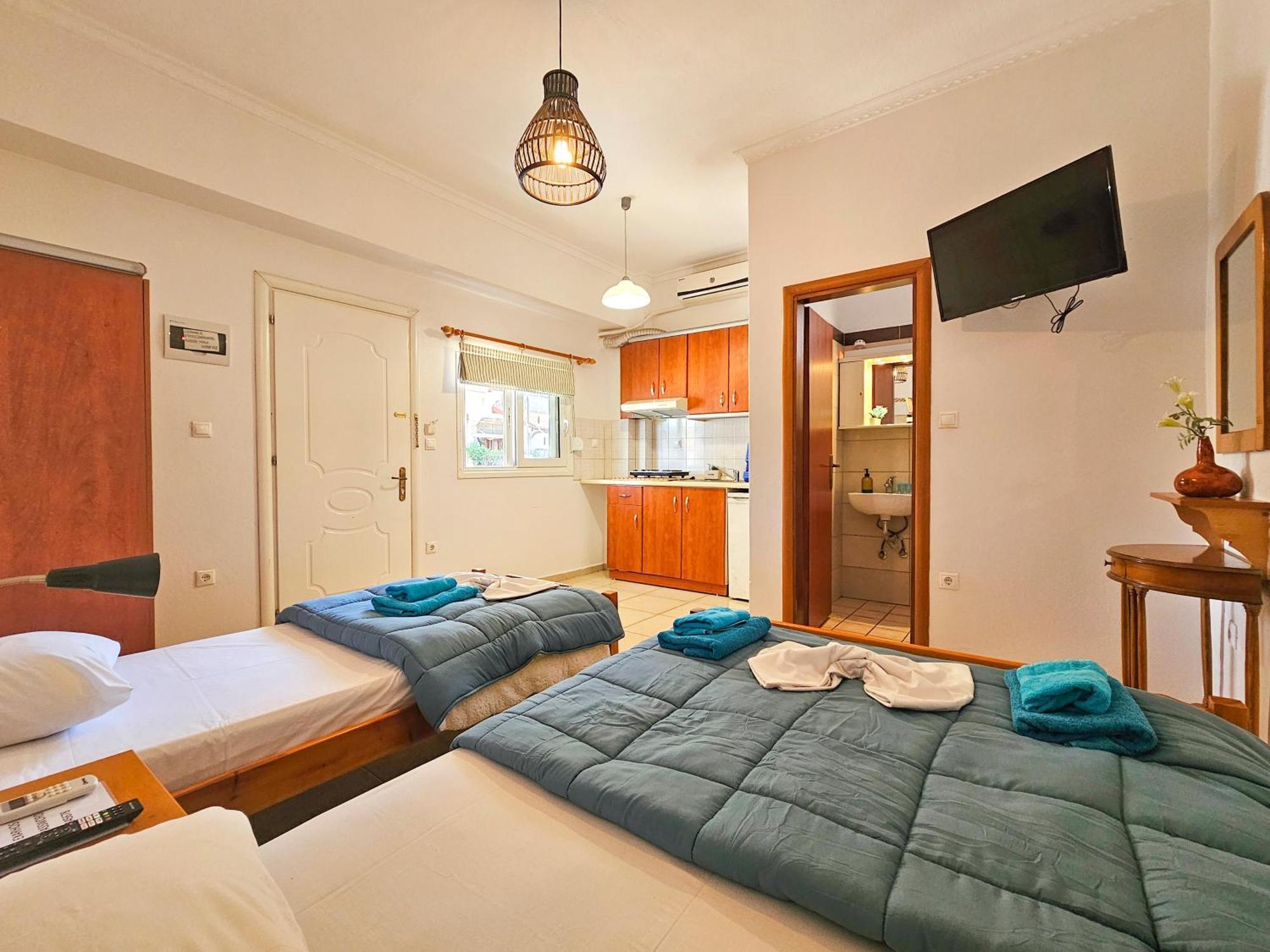 Hotel Exarhos Paralia Katerinis Bagian luar foto