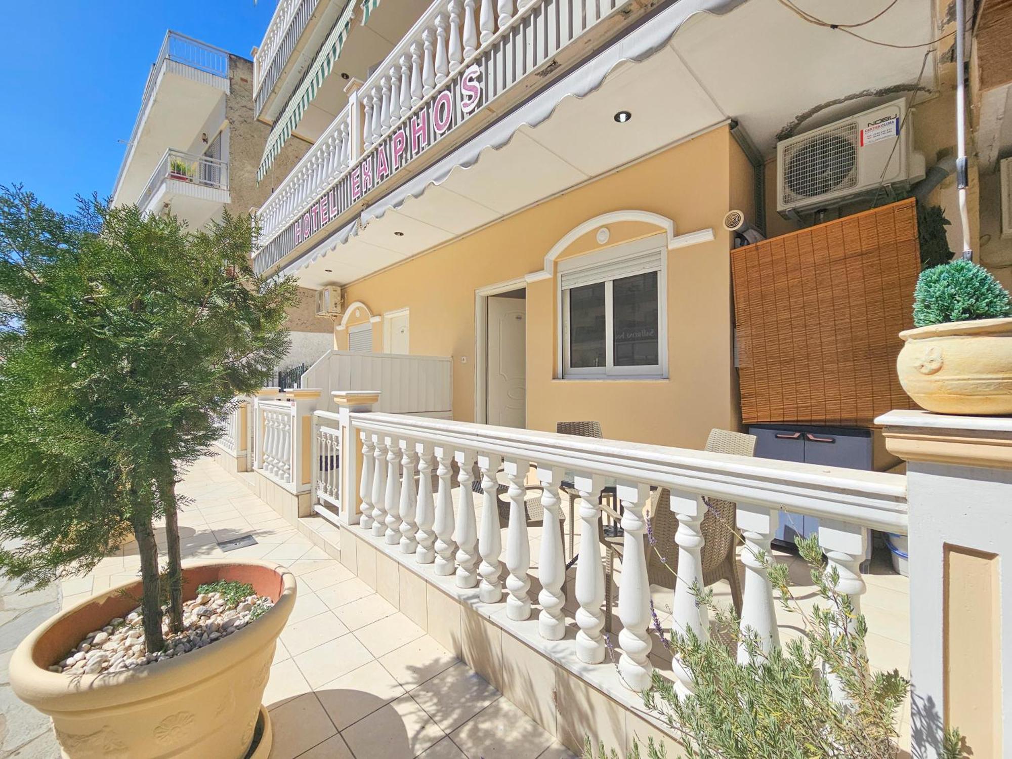 Hotel Exarhos Paralia Katerinis Bagian luar foto