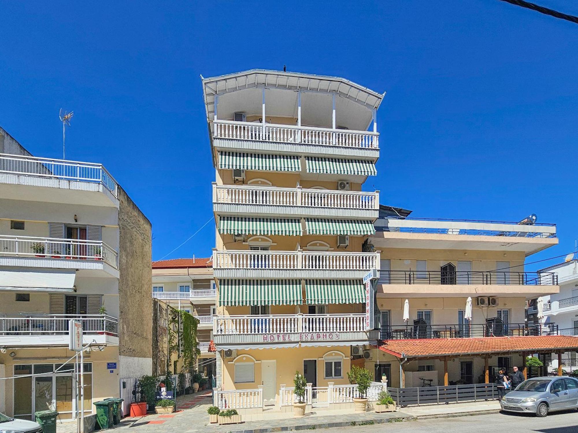 Hotel Exarhos Paralia Katerinis Bagian luar foto