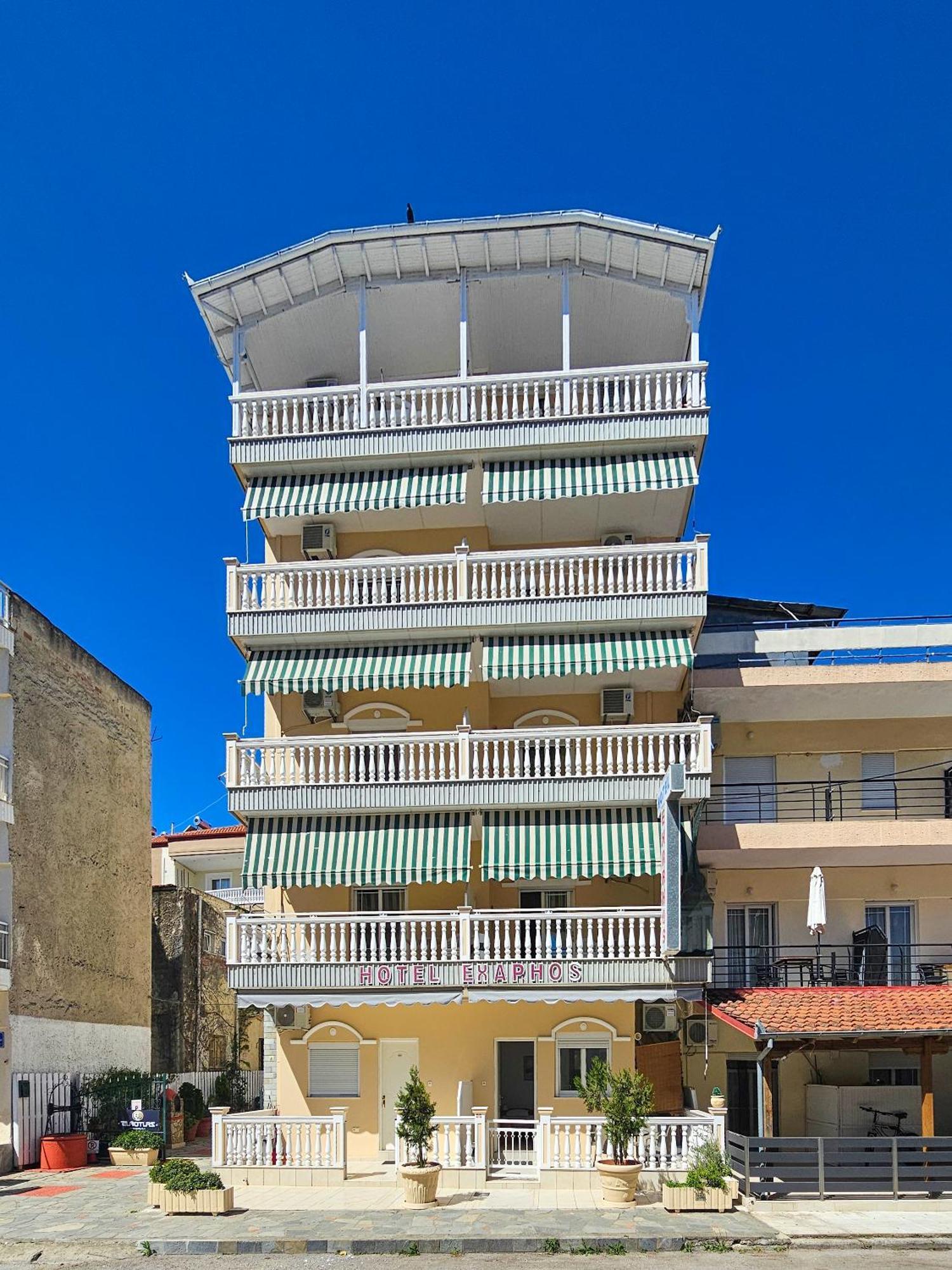 Hotel Exarhos Paralia Katerinis Bagian luar foto